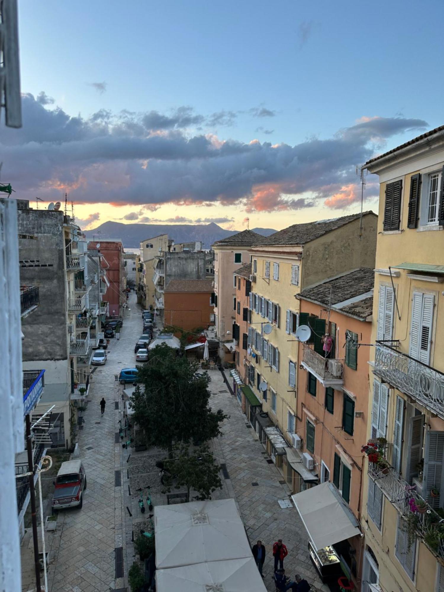 Semeli Old Town Corfu Retreat With Amazing Views Apartment Exterior foto