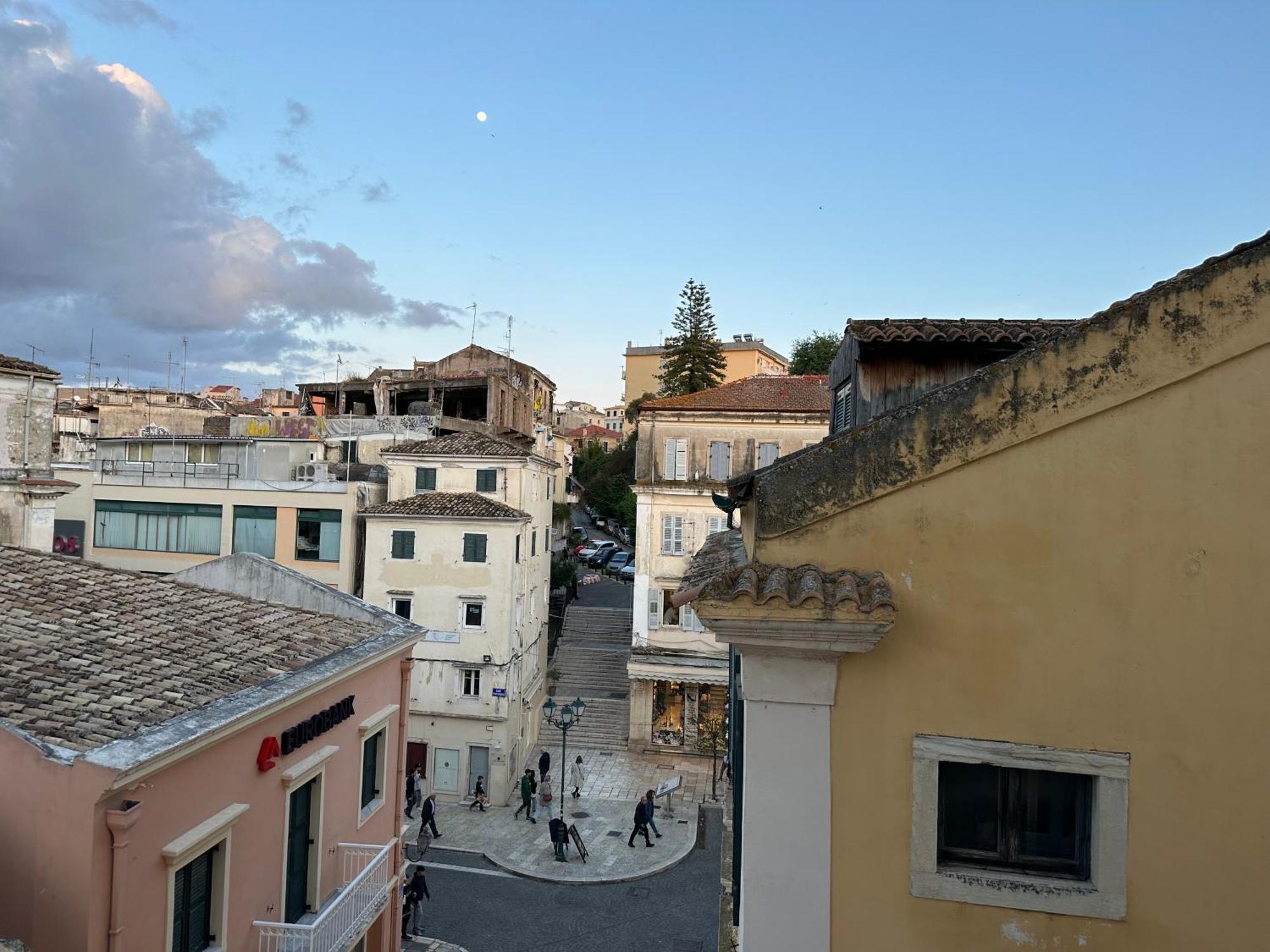 Semeli Old Town Corfu Retreat With Amazing Views Apartment Exterior foto
