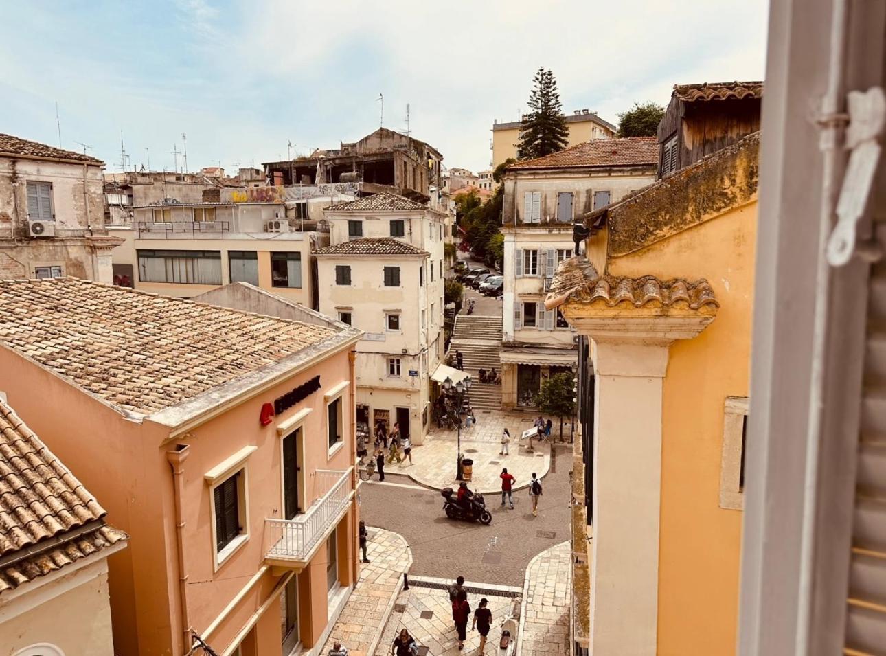Semeli Old Town Corfu Retreat With Amazing Views Apartment Exterior foto
